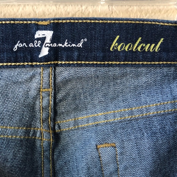 7 FOR ALL MANKIND WOMENS BOOTCT JEANS SIZE 31 - Picture 4 of 5